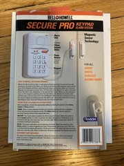 Bell and Howell Secure Pro Keypad 110 Alarm System Model 7788 Panic Button ~ NIB