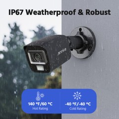 ANNKE 3K 8CH DVR H.265+ 1080P Security Camera System CCTV Outdoor AI Detection