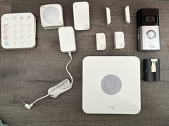 Ring Alarm 4HB1U9-0EN0 8-Piece Home Security Kit Only Doorbell #MB1262