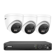 ANNKE 12MP 16CH NVR 8MP Audio POE Security IP Camera System Outdoor Color IP67