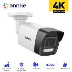 ANNKE 8MP 4K Audio POE IP Security Camera H.265+ Outdoor Night Vision C800 AI