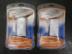 (2) Radio Shack Plug ‘n Power Home Safety Alarm Transmitters 49-1001