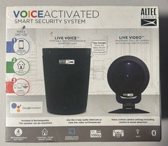 New Altec Lansing Smart Security System – Wi-Fi Camera & Speaker Voice Activated