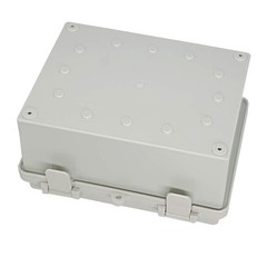 Zulkit Junction Box ABS Plastic Dustproof Waterproof 8.7″ x 6.7″ x 4.3″, Gray