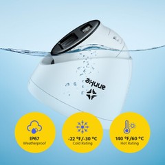ANNKE 4K 8MP PoE IP Security Camera Two Way Audio Color Night Vision AI CT800