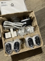 Netgear Arlo 4 wire-free HD Security Cameras VMS3430-100NAS (New, Open Box)