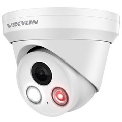 Vikylin 4K 8CH 8 POE NVR CCTV System 8MP Camera Outdoor Full Color+IR Audio Lot