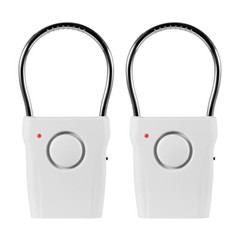 2PCS Door Handle Alarm 120dB Door Security Alarm Touch Sensor Anti-Theft Alarm