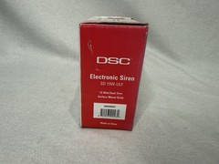 DSC Electronic Alarm Siren SD – 15W-ULF ~ 15 Watt Dual Tone Surface Mount NIB