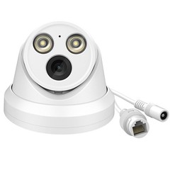 Vikylin 16ch CCTV System 5MP IP Camera Audio Full Color Turret 4k 16POE NVR Lot