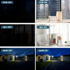 Vikylin 8CH 8POE Home CCTV Security Systems 4K 8MP IR30M IP Camera Outdoor Lot