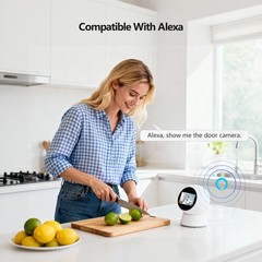 Wireless Wi-Fi IP Security Camera System Outdoor Home Night Vision 5MP HD Camera