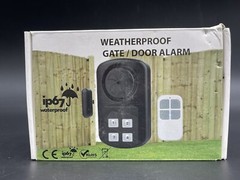 Ip67 Waterproof Weatherproof Gate Door Pool Magnetic Alarm New Open Box