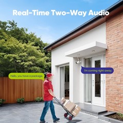 SANNCE 16CH 4K NVR 3MP Wireless Color Security Camera System Two Way Audio 1TB