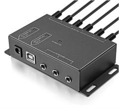 Infrared Repeater System IR Repeater Kit Control up to 10 Devices Hidden IR Syst