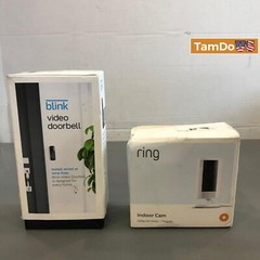 Ring Indoor Cam & Blink Video Doorbell