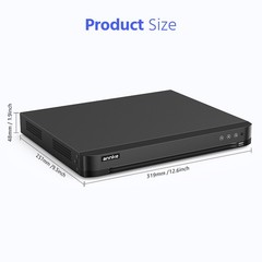 ANNKE 16CH 5IN1 8MP DVR CCTV Security 4K Video Recorder AI Human Detection H.265