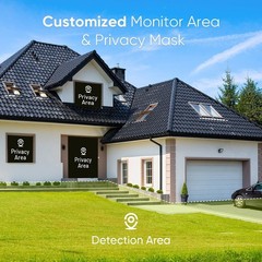 SANNCE 8CH 6MP NVR 3MP AI POE Security Camera System Outdoor Audio Recording IR