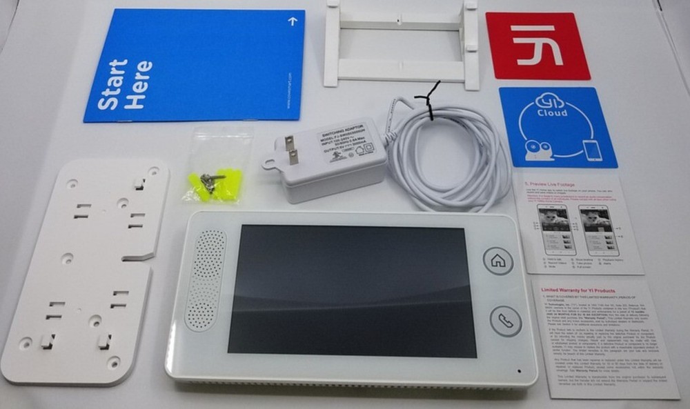 Cove White Wireless Home Security System Professional Protect Touchscreen Panel