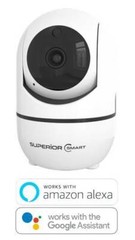 SUPERIOR SECURITY INDOOR CAMERA 360° HD WIFI ALEXA GOOGLE SMARTLIFE