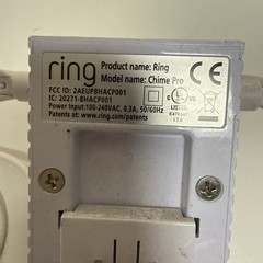 Ring Z Wave Plus Wireless Indoor Alarm Security System Base, Keypad + Ring Chime