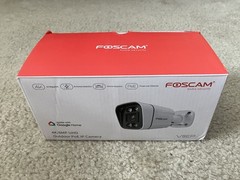 FOSCAM 4K IP PoE Security Camera Outdoor, V8EP with Waterproof Junction box