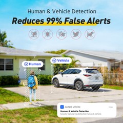 ANNKE 4K 8MP PoE IP Security Camera Two Way Audio Color Night Vision AI CT800