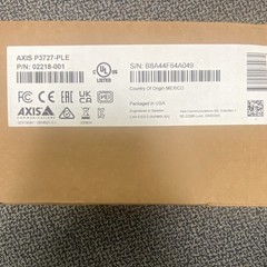 Axis AXIS P3727-PLE IP/Network Wired Panoramic Camera, MPN 02218-001