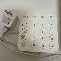 Ring Z Wave Plus Wireless Indoor Alarm Security System Base, Keypad + Ring Chime