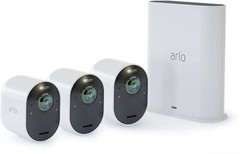 Arlo VMS5340-100NAR Ultra 4K UHD Wire-Free 3 Camera System Retail Box*Read**