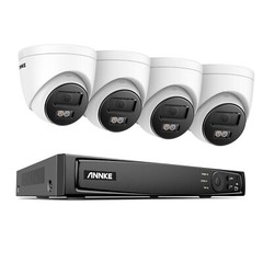 ANNKE 4K PoE Audio Security Camera System 8CH 12MP NVR AI Detection Color Night