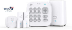 Eufy Security 5-Piece Home Alarm Kit, Home Security System, Keypad, Motion Senso