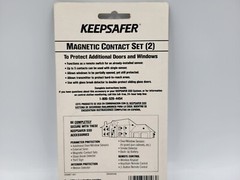Vtg 90’s Keepsafer Magnetic Contact Set (2) Interior Security Detection SSD New!