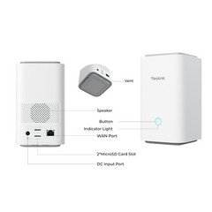 Reolink Home Hub Wireless Security Center Encrypted Expandable Local Storage
