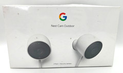 New Google Nest Cam Outdoor Security Camera 2Pack NC2400ES Open Box 1080p HD