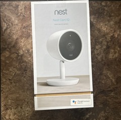 Nest Cam IQ Indoor Smart Home Security Camera NC3100US 1080p HD Video Sealed New