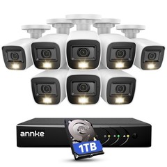 3K Lite Wired Security Camera System with AI Human/Vehicle Detection, H.265+ …