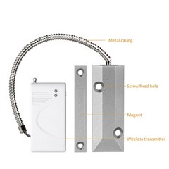 433Mhz Wireless Shutter Door Sensor Garage Roller Switch For Home Alarm System F