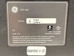 Interlogix KTD-404 Security Cameras PTZ Remote Control Unit PARTS MISSING KEYCAP
