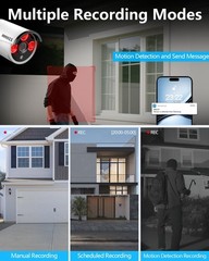 Wireless Outdoor Security Camera System 2026 IP67 NVR