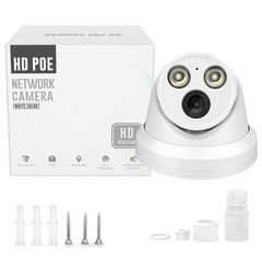 Vikylin 16ch CCTV System 5MP IP Camera Audio Full Color Turret 4k 16POE NVR Lot