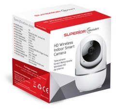 SUPERIOR SECURITY INDOOR CAMERA 360° HD WIFI ALEXA GOOGLE SMARTLIFE