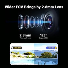ANNKE 5MP Audio POE Security Camera System 4K 8CH 8MP NVR Outdoor Night Vision