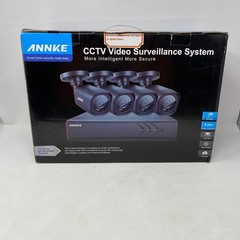 ANNKE DN81R DC12V 8-channel NVR system w/ 4 C11BX cameras – NO HDD