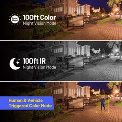 ANNKE 12MP PoE Security IP Camera Audio Recording Outdoor Color Night AI C1200