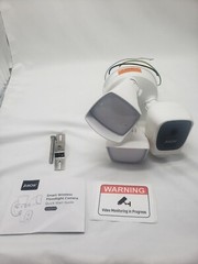 AWOW Smart WiFi Floodlight Camera, Android/iOS, 2500 Lumens (E97A)
