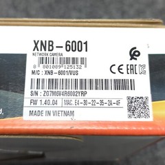 Hanwha Techwin XNB-6001 Wisenet X Series 2MP Network Camera Main Module Base NIB