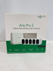 Arlo Pro 2 – 5 Wire-Free HD Security Camera System – Bundle. Read Description