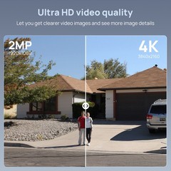 Vikylin 8CH 8POE Home CCTV Security Systems 4K 8MP IR30M IP Camera Outdoor Lot