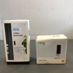 Ring Indoor Cam & Blink Video Doorbell